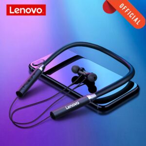Lenovo HE05 Bluetooth Neckband Earphone Black