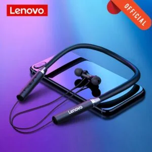 Lenovo HE05 Bluetooth Neckband Earphone Black
