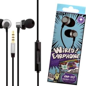 Remax RM-512 3.5 mm Wired Music Headset (Black)