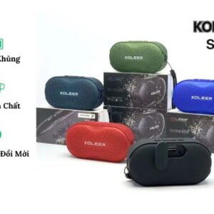 Koleer S39 Potable Wireless Bluetooth Speaker IPX5 Waterproof Design