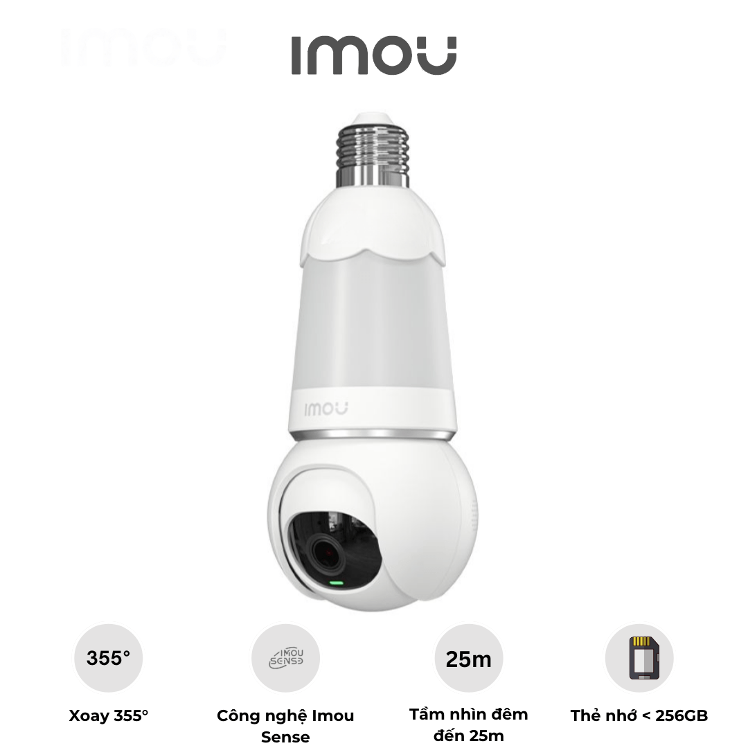 Dahua Imou IPC-S6DP-3MOWEB 3MP wi-fi bulb ip camera